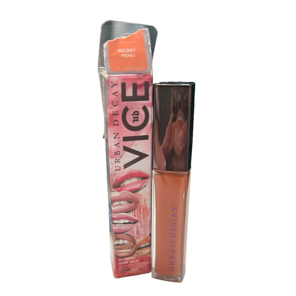 NIB URBAN DECAY SECRET MENU PLUMPING LIP GLOSS
